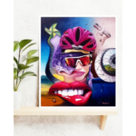 store_A Ciclista – 80x80cm,2023