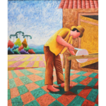 store_Afiando o Facão – 60x70cm,2004