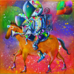 store_Burning Man – 80x80cm,2022