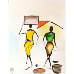 store_Feira Baiana – 50x70cm,releitura Carybé
