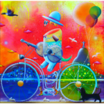 store_Fim de Tarde no Rio de Janeiro – 100x100cm,2022