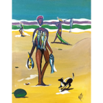store_Pesca no Recôncavo Baiano – 50x70cm, releitura Carybé