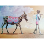 store_Uma Cena do Nordeste Brasileiro- 90x60cm