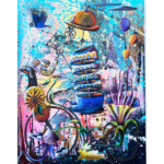 Fragmento do Tempo Imaginário – 90x70cm