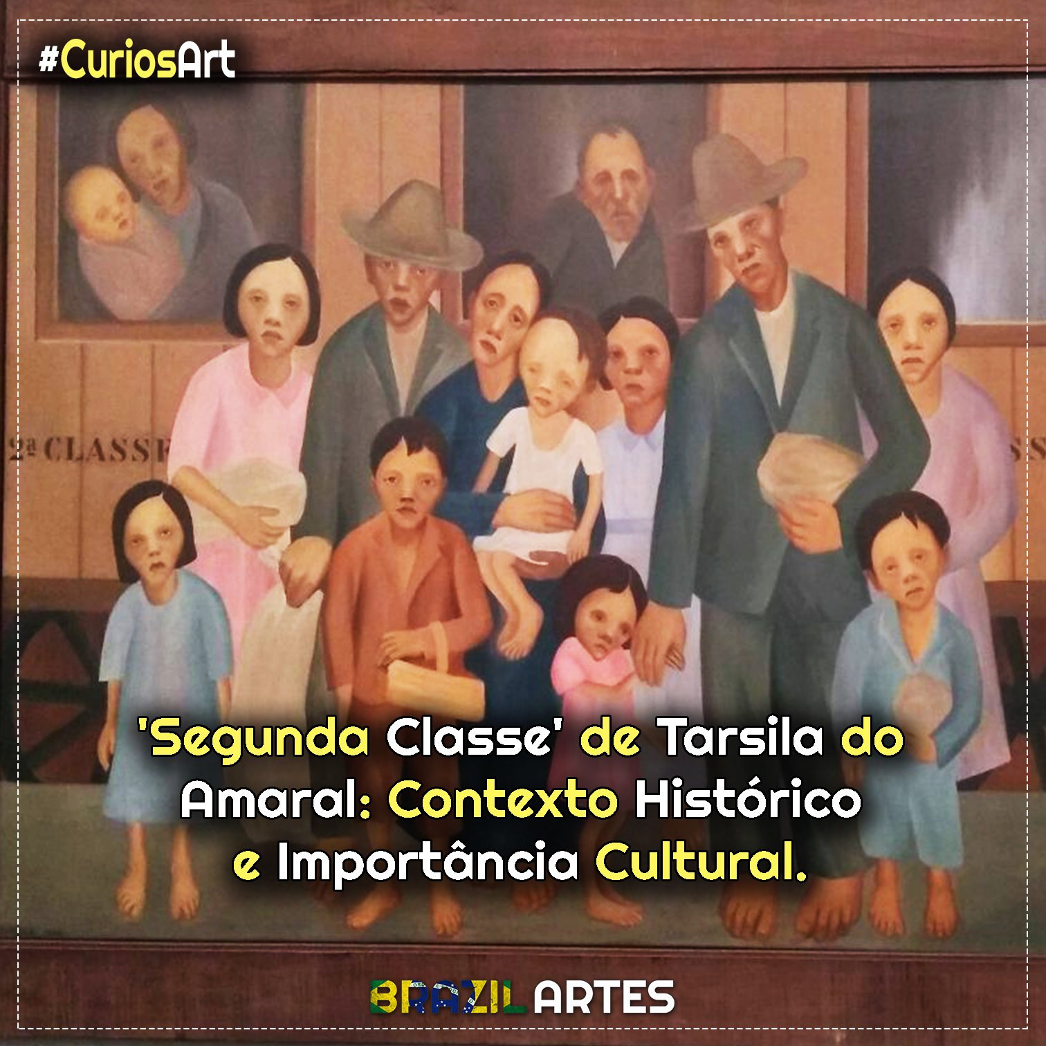 ‘Segunda Classe’ de Tarsila do Amaral: Contexto Histórico e Importância ...