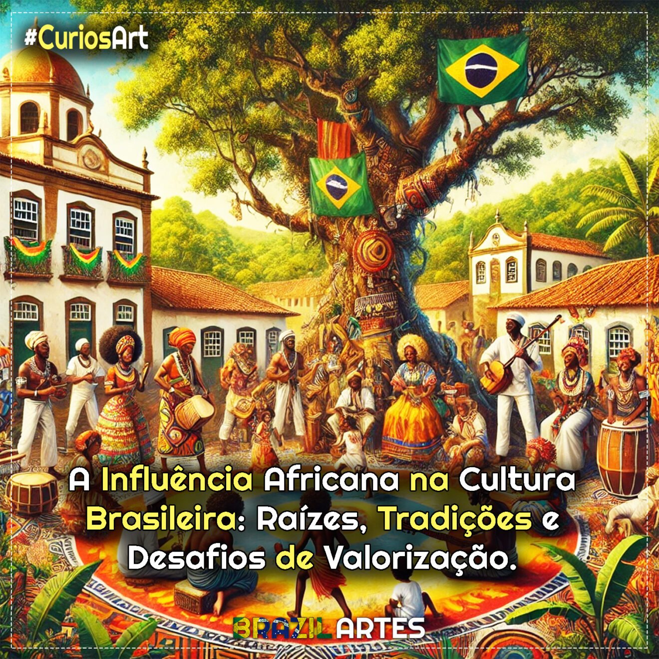 A Influência Africana na Cultura Brasileira: Raízes, Tradições e ...