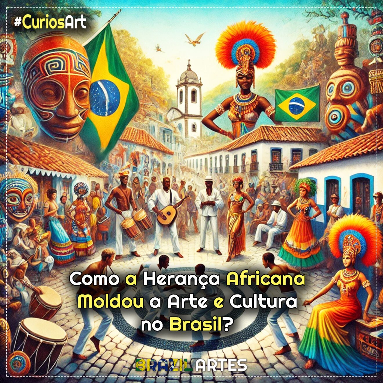 Como a Herança Africana Moldou a Arte e Cultura no Brasil?