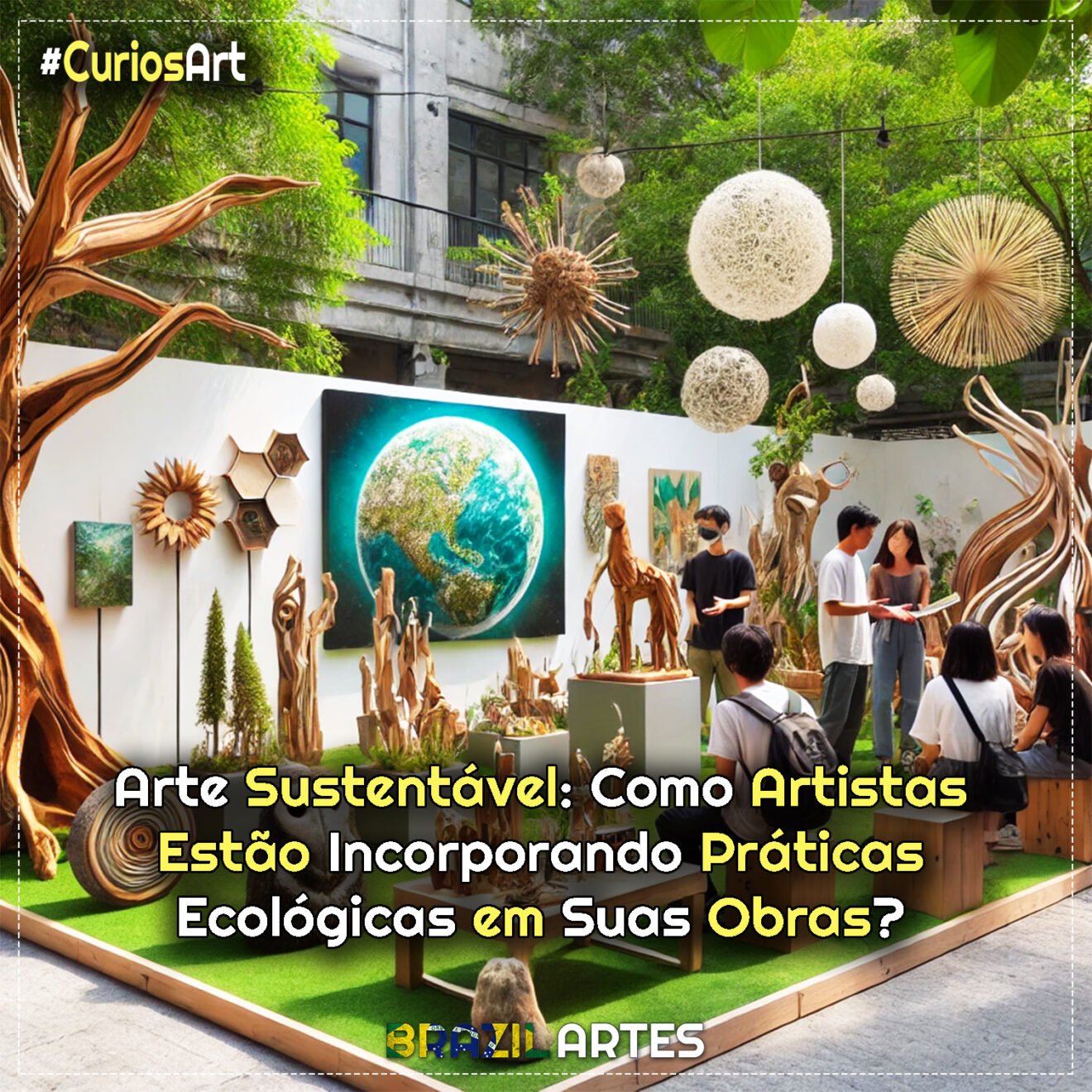 Arte Sustentável: Como Artistas estão Incorporando Práticas Ecológicas ...
