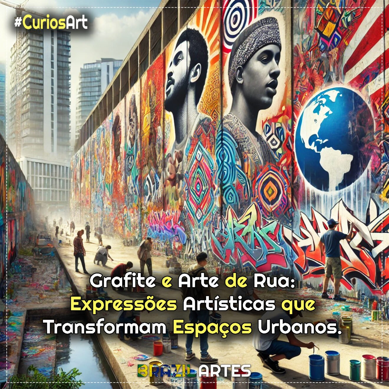 Grafite e Arte de Rua: Expressões Artísticas que Transformam Espaços ...