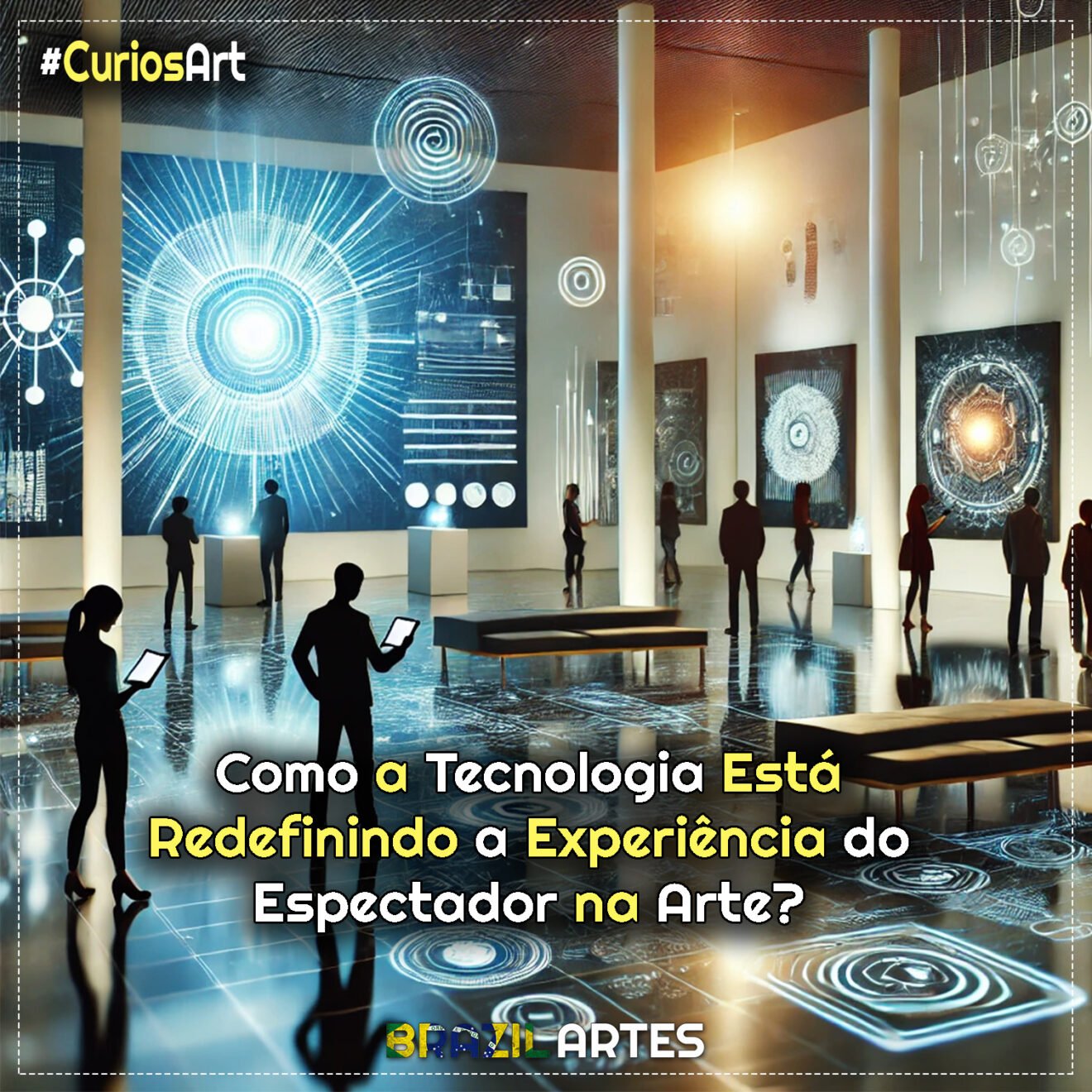 Como a Tecnologia Está Redefinindo a Experiência do Espectador na Arte?
