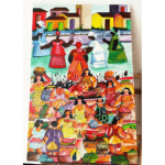 Feira Miúda e Orixás – 120x80cm,1