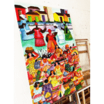 Feira Miúda e Orixás – 120x80cm,1