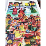 Feira Miúda e Orixás – 120x80cm,1