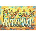 sep_Os Sambistas – 90x60cm,releitura carybé