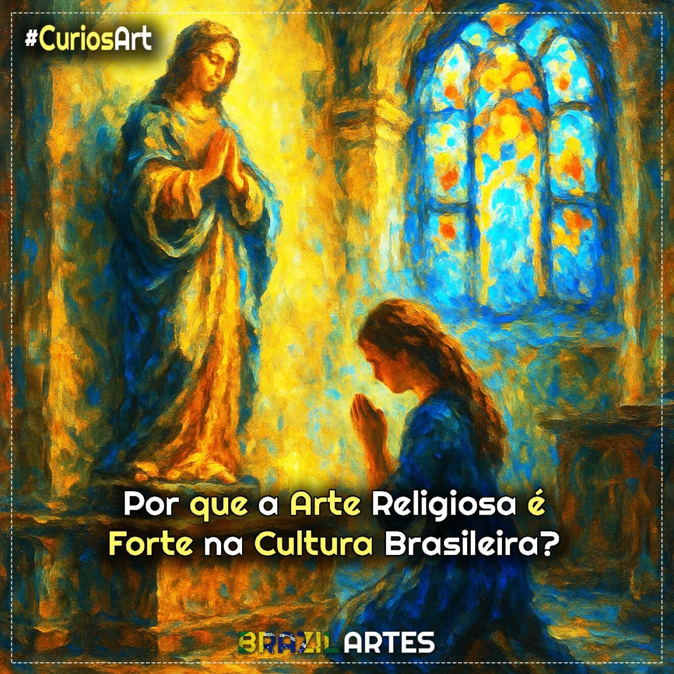 Por Que a Arte Religiosa é Forte na Cultura Brasileira?