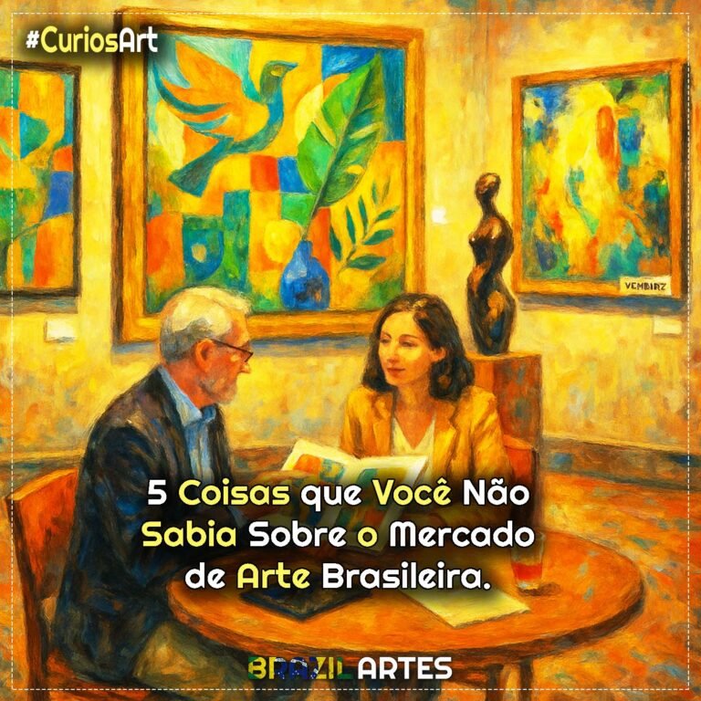 5 Coisas que Você Não Sabia Sobre o Mercado de Arte Brasileira