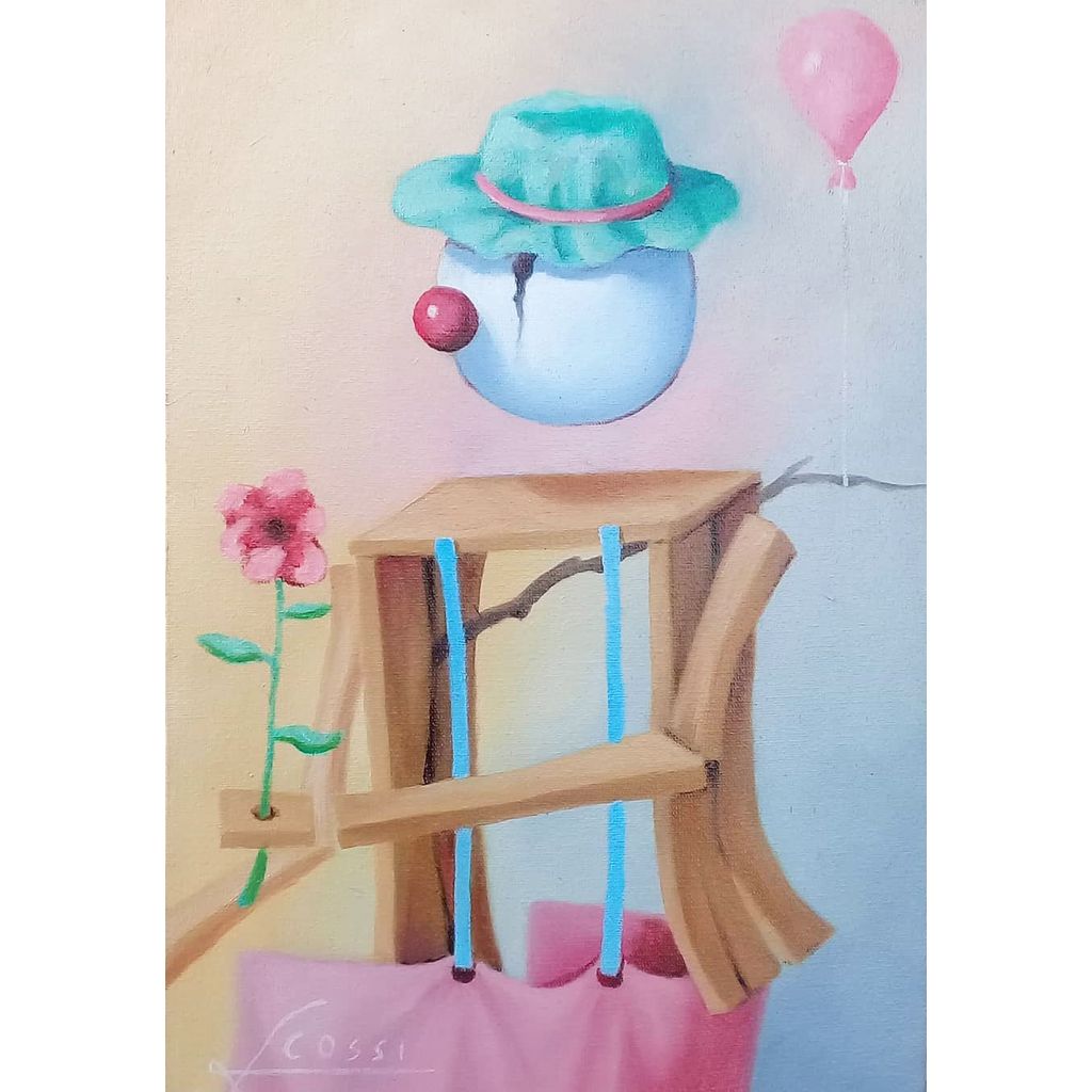 A Rosa do Palhaço - 50x60cm