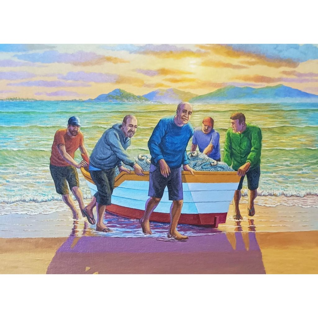 Amanhecendo - 38x56cm