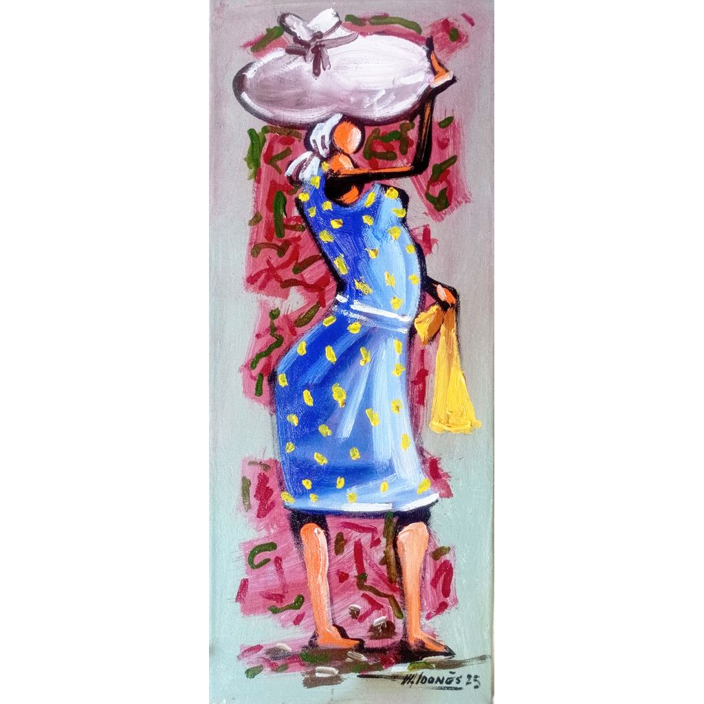 Dona Francisca Voltando da Feira - 20x50cm