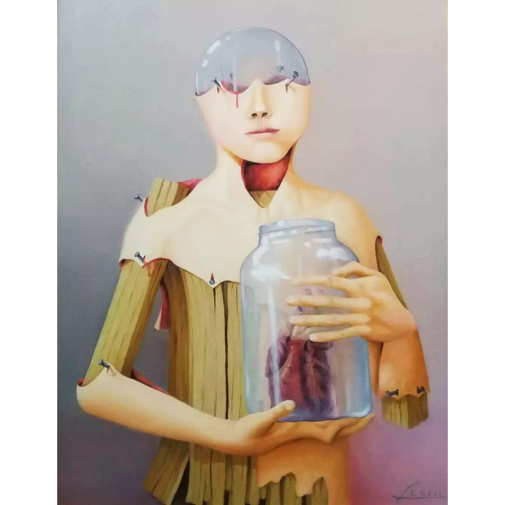 Um Coração sem Cérebro - 50x70cm
