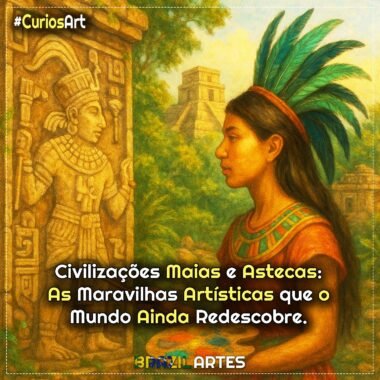 Civilizações Maias e Astecas: Maravilhas Artísticas que o Mundo Ainda Redescobre