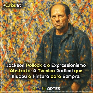 Jackson Pollock e o Expressionismo Abstrato: A Técnica Radical que Mudou a Pintura para Sempre