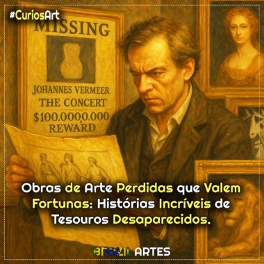 10 Obras de Arte Perdidas que Valem Fortunas: Histórias Incríveis de Tesouros Desaparecidos