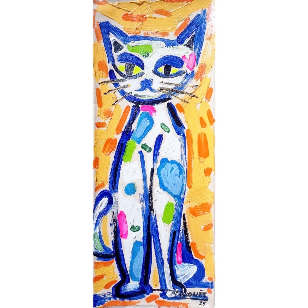 Gatinho Colorido - 20x50cm
