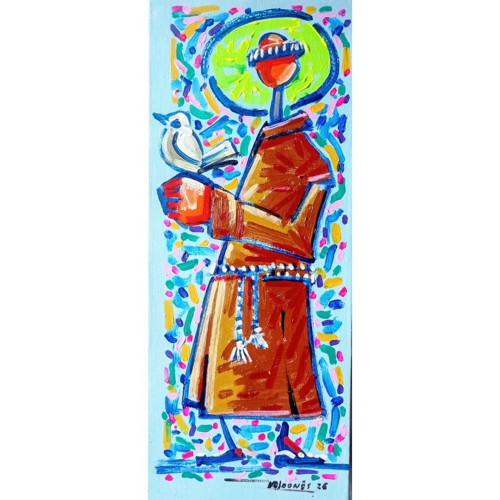 São Francisco de Assis - 20x50cm