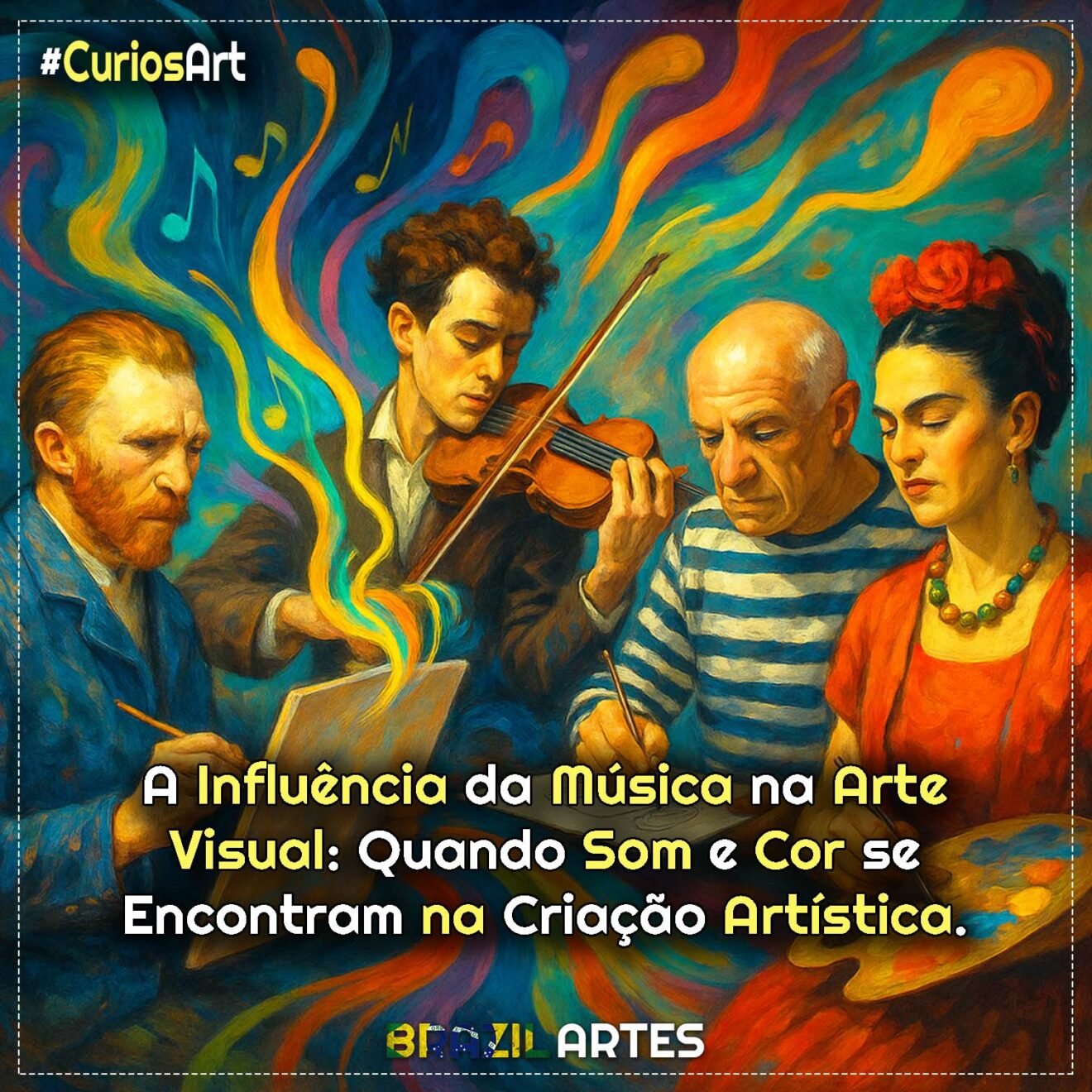 A Influência da Música na Arte Visual: Quando Som e Cor Se Encontram na ...