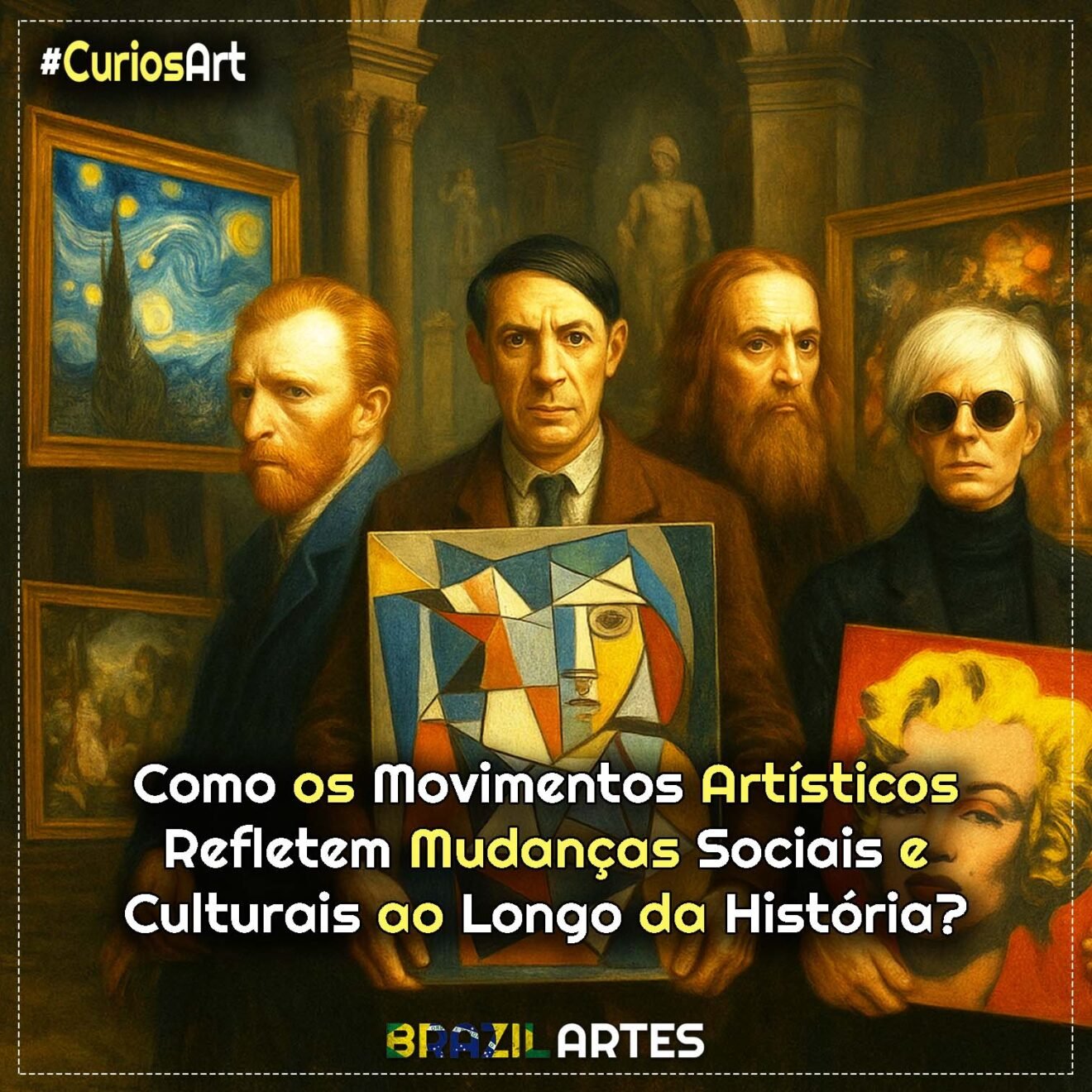 Como os Movimentos Artísticos Refletem Mudanças Sociais e Culturais ao ...