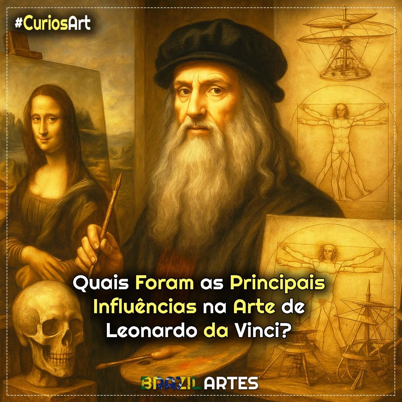 Quais Foram as Principais Influências na Arte de Leonardo da Vinci?