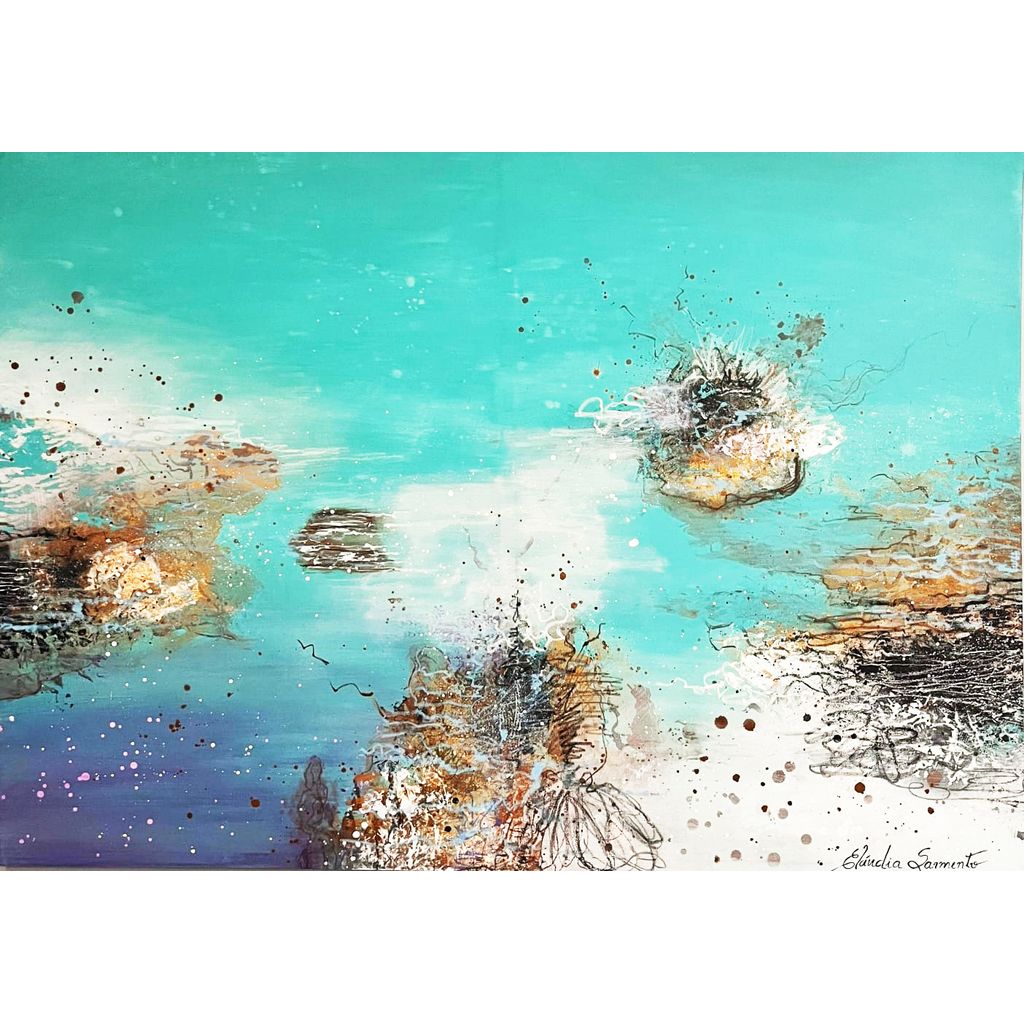 Santorini - 90x120cm