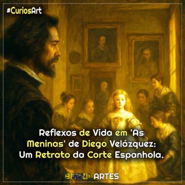 Reflexos de Vida em ‘As Meninas’ de Diego Velázquez: Um Retrato da Corte Espanhola