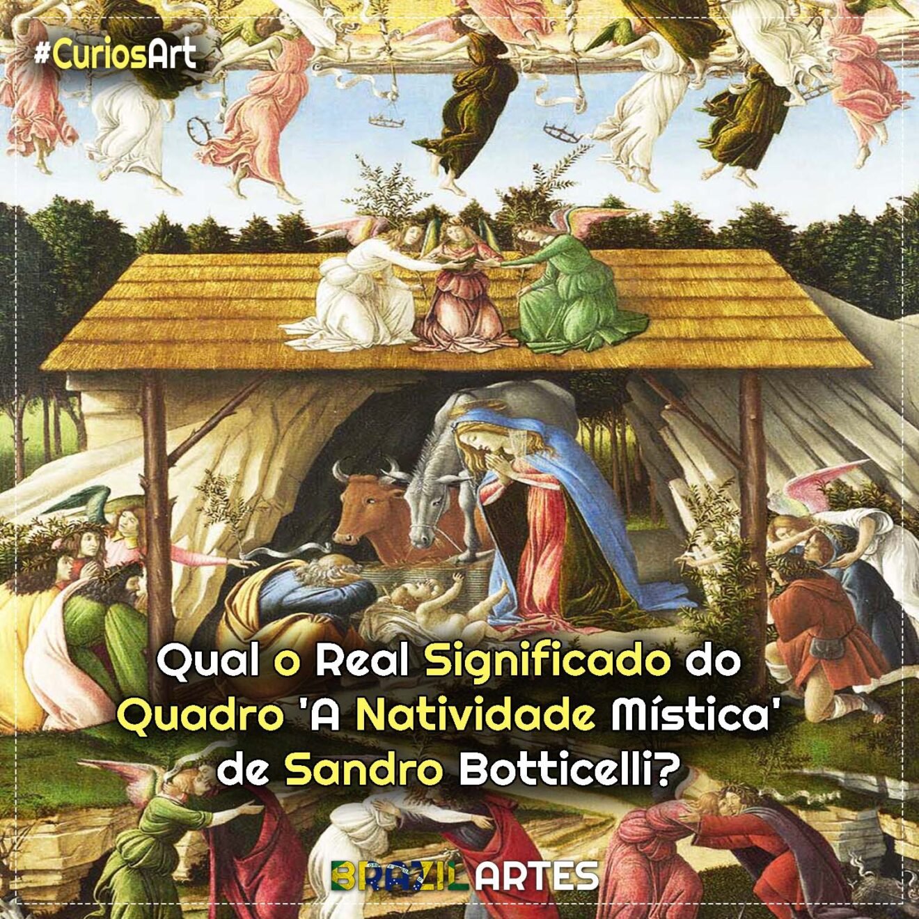Qual o Real Significado do Quadro ‘A Natividade Mística’ de Sandro ...