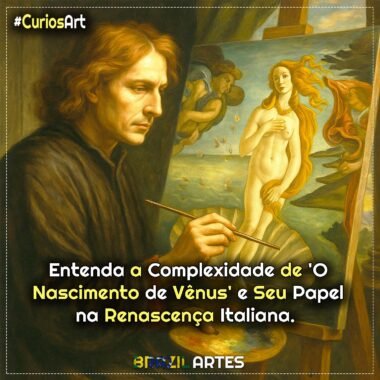 Entenda a Complexidade de ‘O Nascimento de Vênus’ e Seu Papel na Renascença Italiana