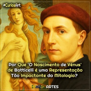 Por Que ‘O Nascimento de Vênus’ de Botticelli é Uma Representação Tão Impactante da Mitologia?