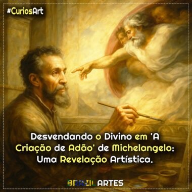 Desvendando o Divino em ‘A Criação de Adão’ de Michelangelo: Uma Revelação Artística