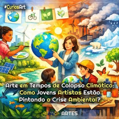 Arte em Tempos de Colapso Climático: Como Jovens Artistas Estão Pintando a Crise Ambiental Brasileira?