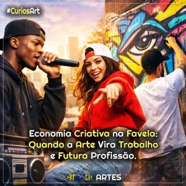 Economia Criativa na Favela: Quando a Arte Vira Trabalho e Futura Profissão
