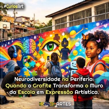 Neurodiversidade na Periferia: Quando o Grafite Transforma o Muro da Escola em Expressão Artística