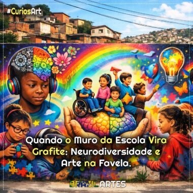 Quando o Muro da Escola Vira Grafite: Neurodiversidade e Arte na Favela
