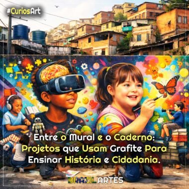 Entre o Mural e o Caderno: Projetos que Usam Grafite para Ensinar História e Cidadania