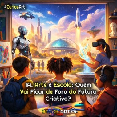 IA, Arte e Escola: Quem Vai Ficar de Fora do Futuro Criativo?