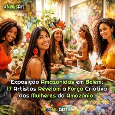 Exposição Amazônidas em Belém: 17 Artistas Revelam a Força Criativa das Mulheres da Amazônia