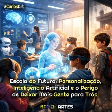 Escola do Futuro: Personalização, Inteligência Artificial e o Perigo de Deixar Mais Gente para Trás