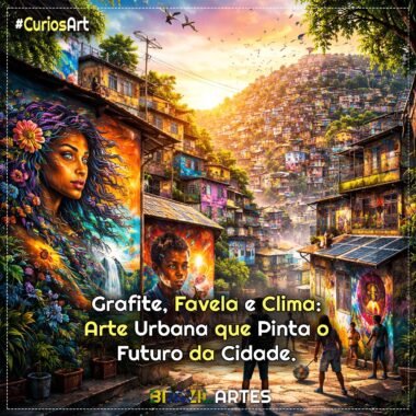 Grafite, Favela e Clima: Arte Urbana que Pinta o Futuro da Cidade