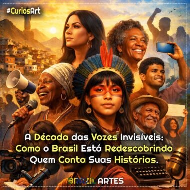 A Década das Vozes Invisíveis: Como o Brasil Está Redescobrindo Quem Conta Suas Histórias
