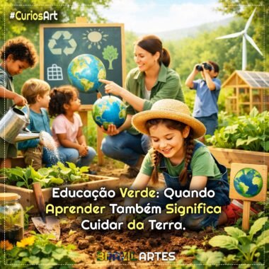 Educação Verde: Quando Aprender Também Significa Cuidar da Terra