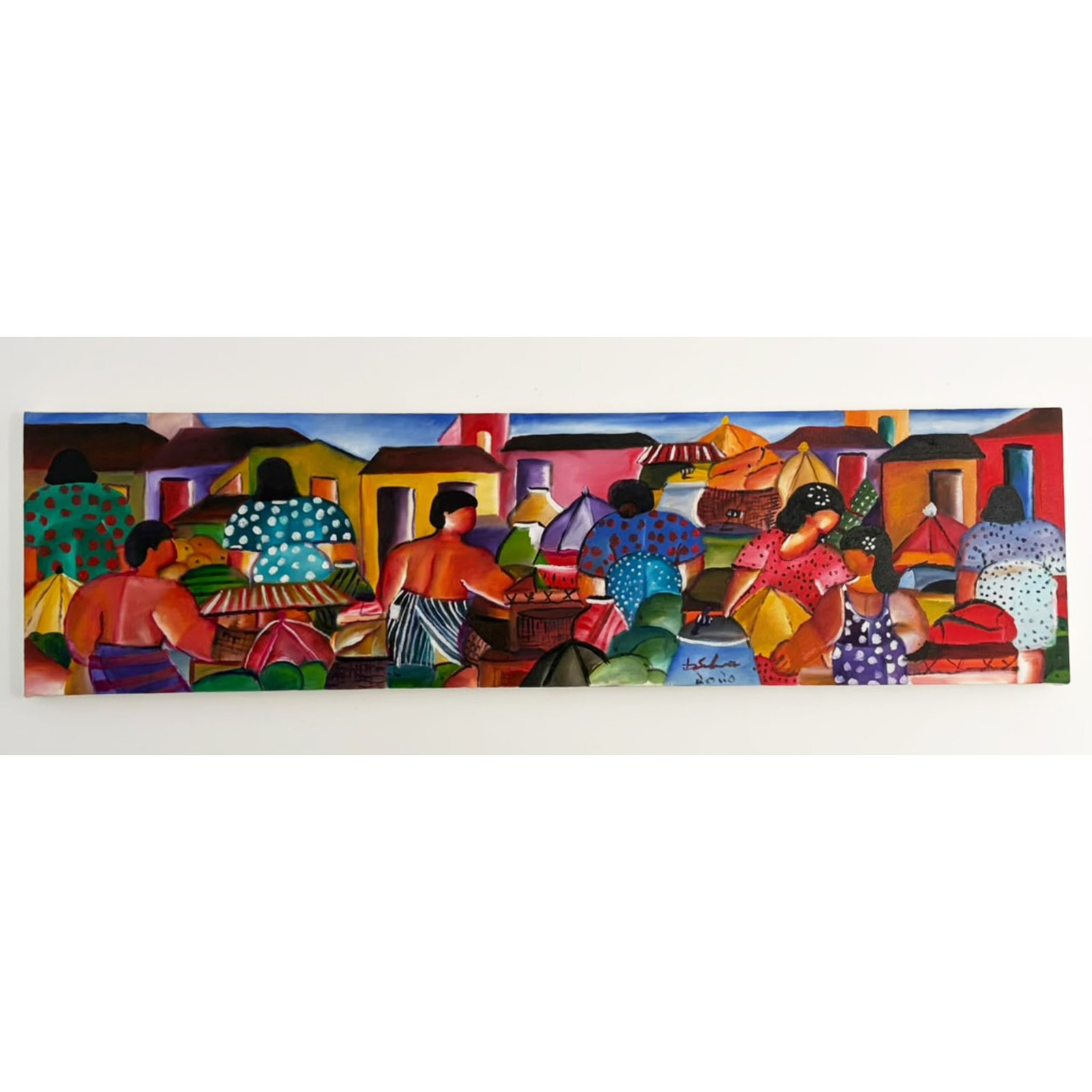 Feira Miúda – 130x35cm,3